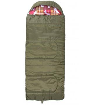 Мешок спальный Helios БАТЫР XXL СОШ-3 (220*90) зелёный (холлофайбер)