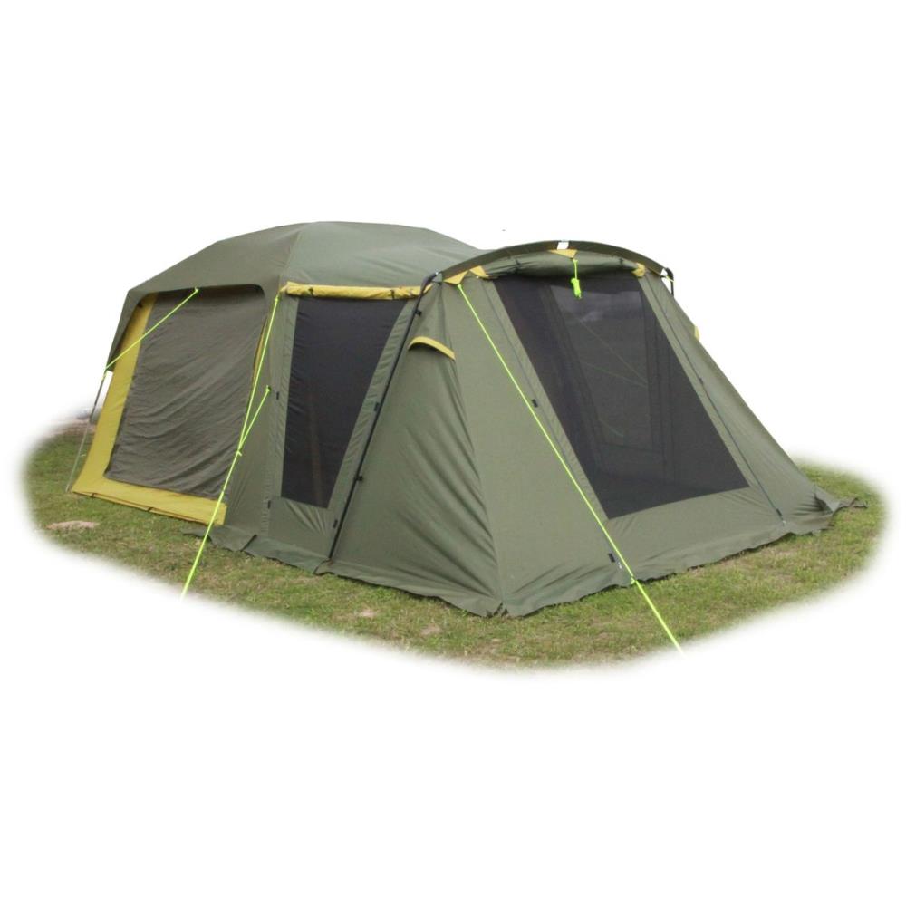 Пристройка к шатру Fortuna 300 и внутренняя палатка (хаки/желто-горчичный)