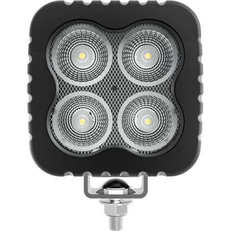 Светодиодная фара РИФ 127х103х70 мм 80W LED